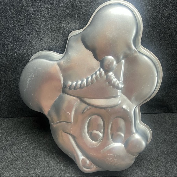 Vtg Wilton 1976 Walt Disney Mickey Mouse Band Leader 515-302 Character Cake Pan - Picture 1 of 5